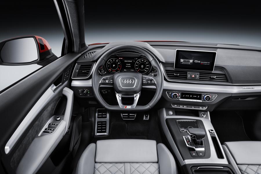 Торпедо Audi Q5 TFSI Quattro S-Line 2016 года  (WW) (фото 12 из 110)